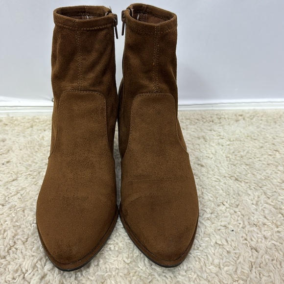 Nine West Ankle Boots Size 8.5‎ Brown Women’s - Picture 3 of 10